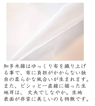 Amazon | 【竹内宏商店】知多木綿 特岡晒（1反約12M） | 布